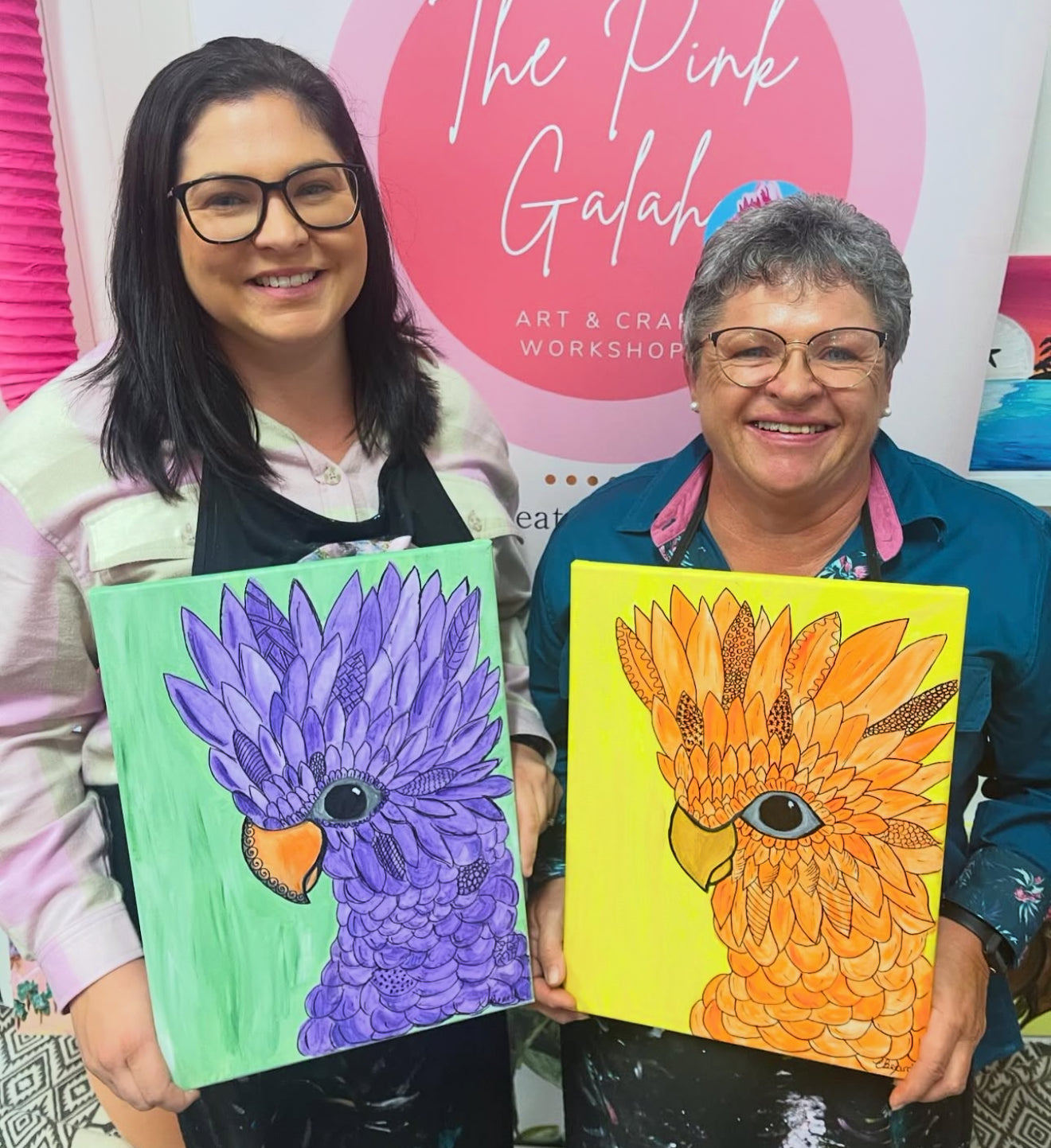 Scribble Bird Paint & Sip @ Coupe Society