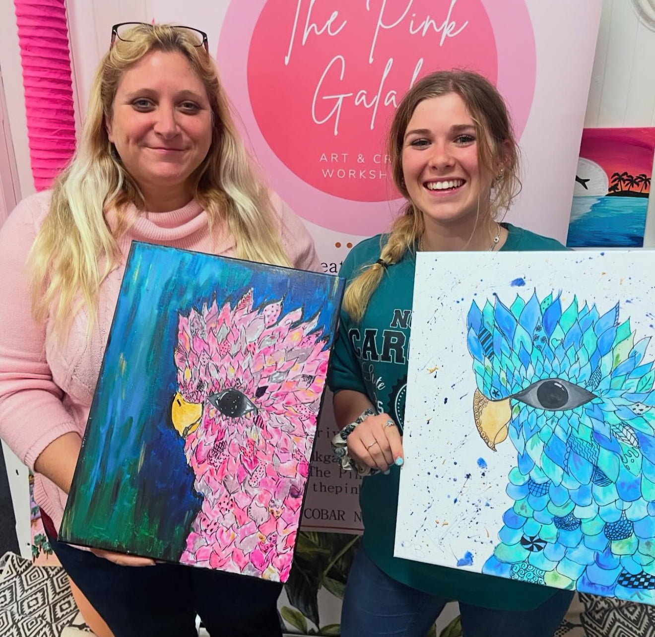 Scribble Bird Paint & Sip @ Coupe Society