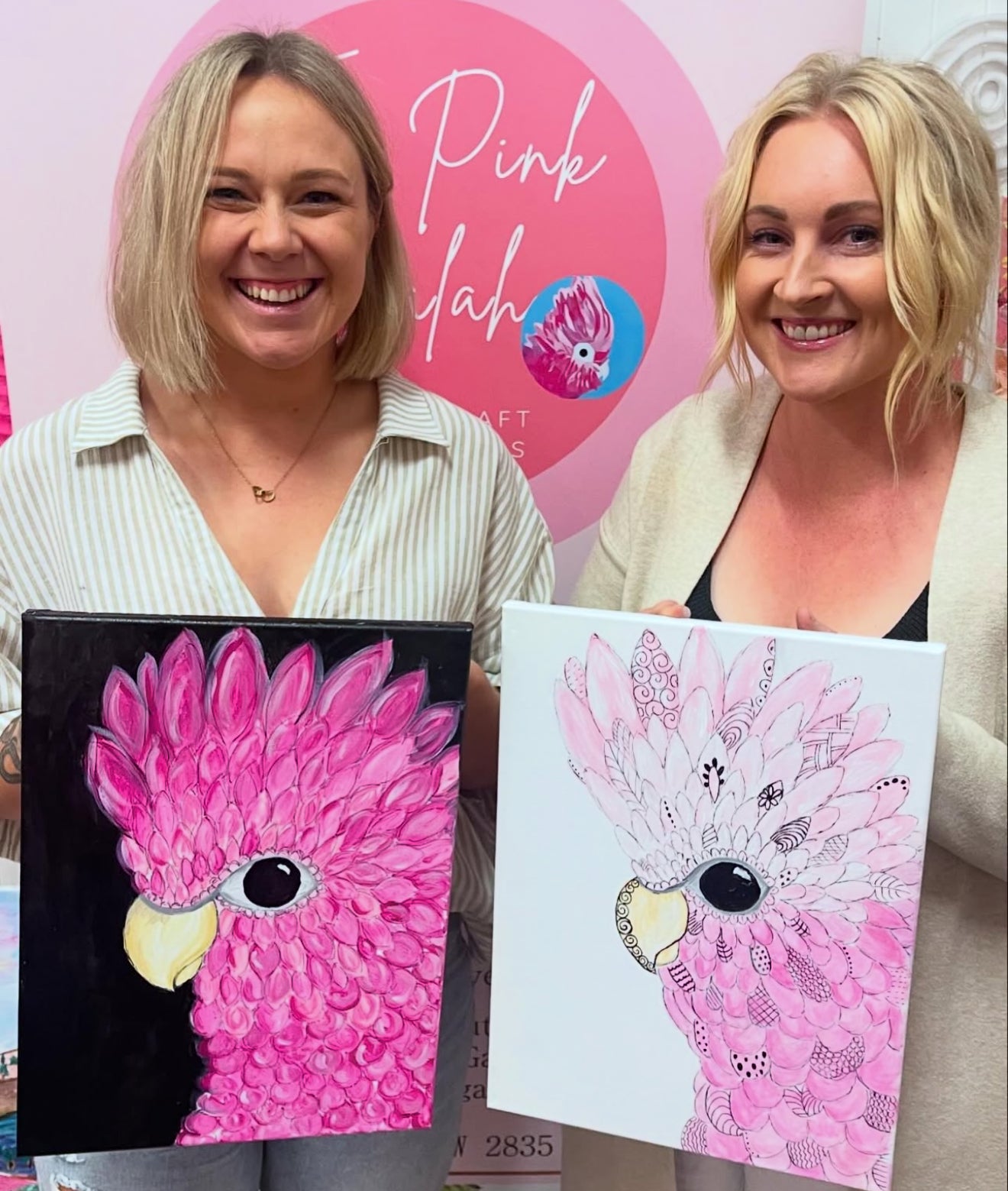 Scribble Bird Paint & Sip @ Coupe Society