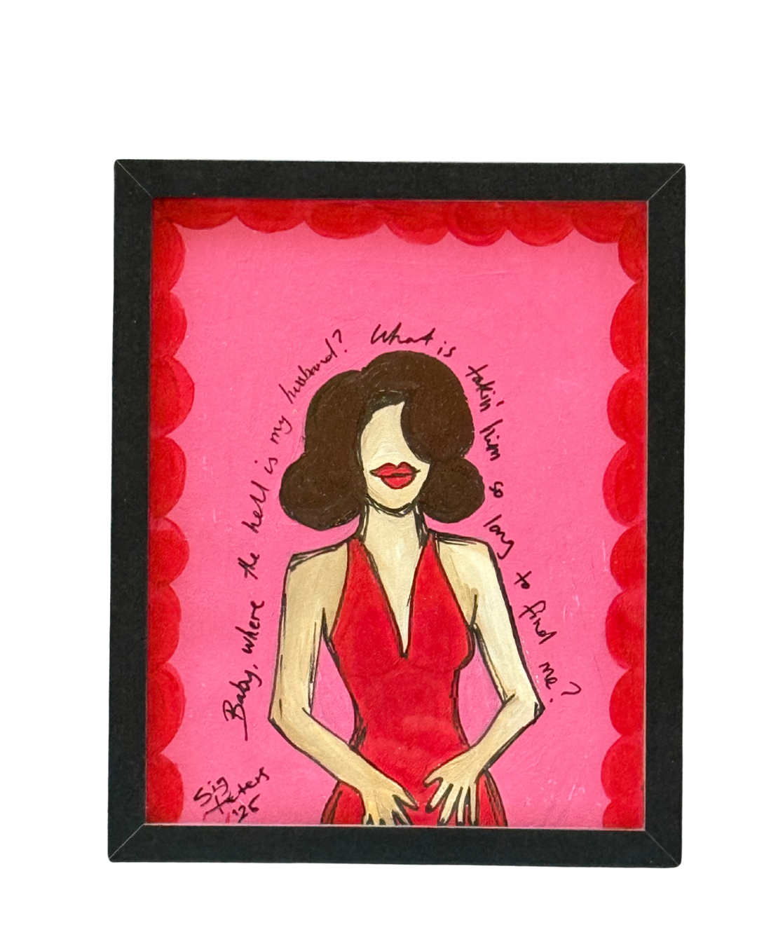 ‘what’s taking him so long?’