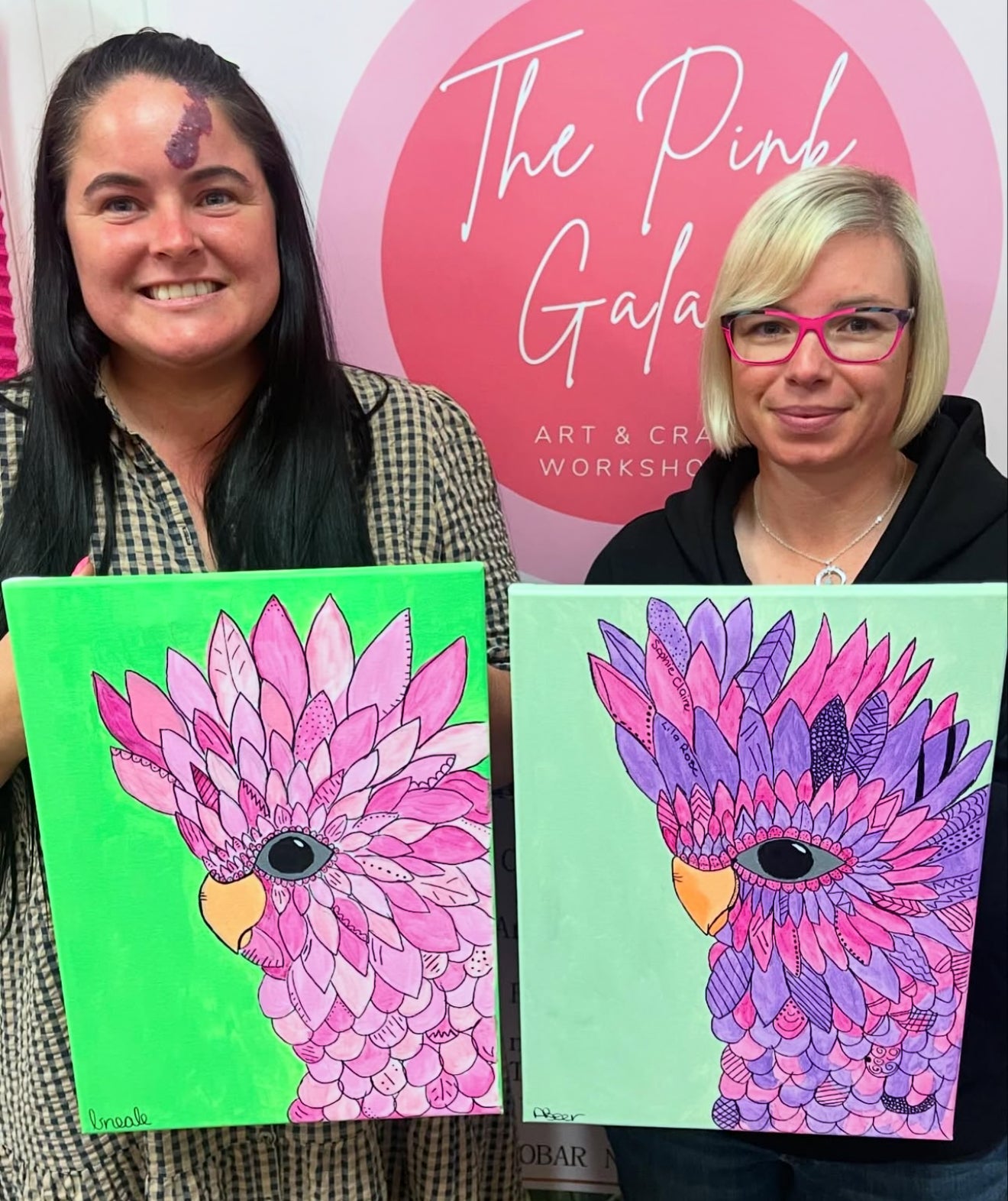 Scribble Bird Paint & Sip @ Coupe Society