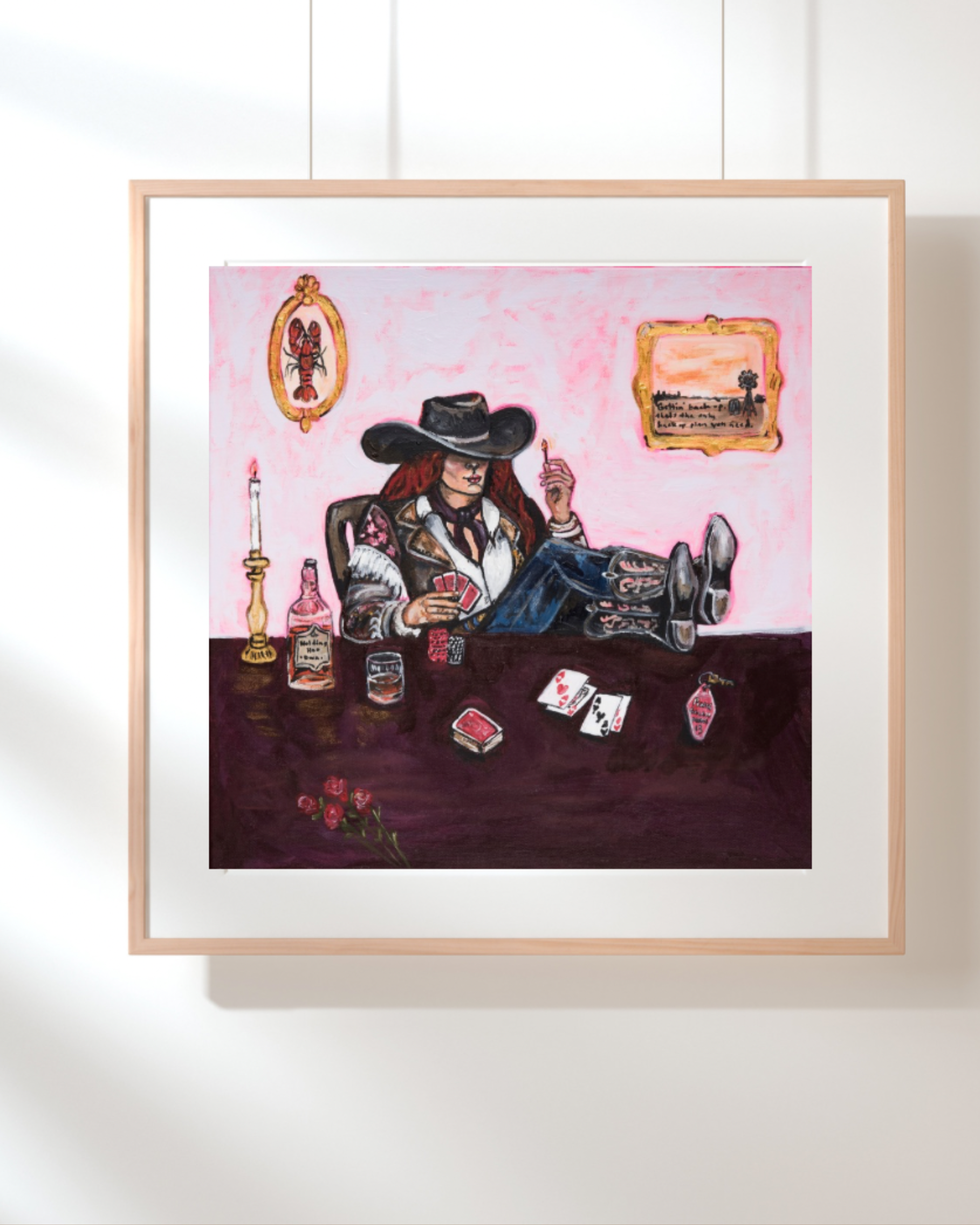 No Foldin’ Canvas Print