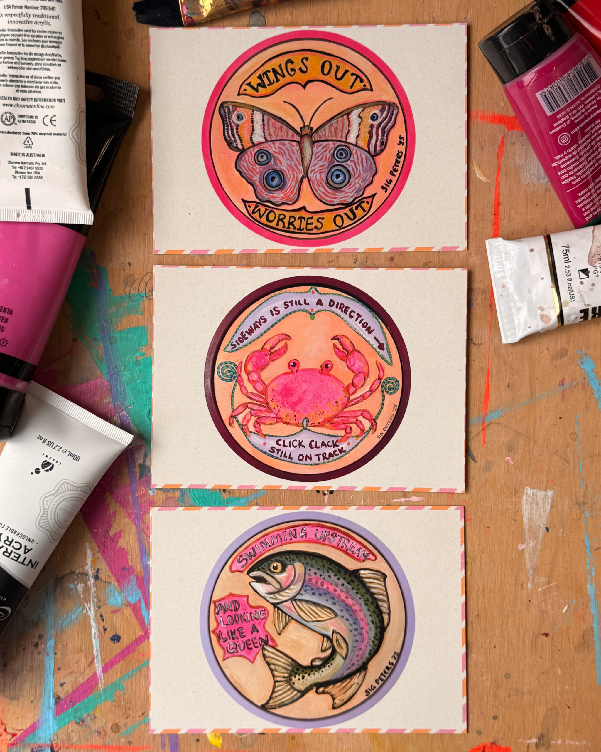 Good Sorts - Postcard 3 Pack