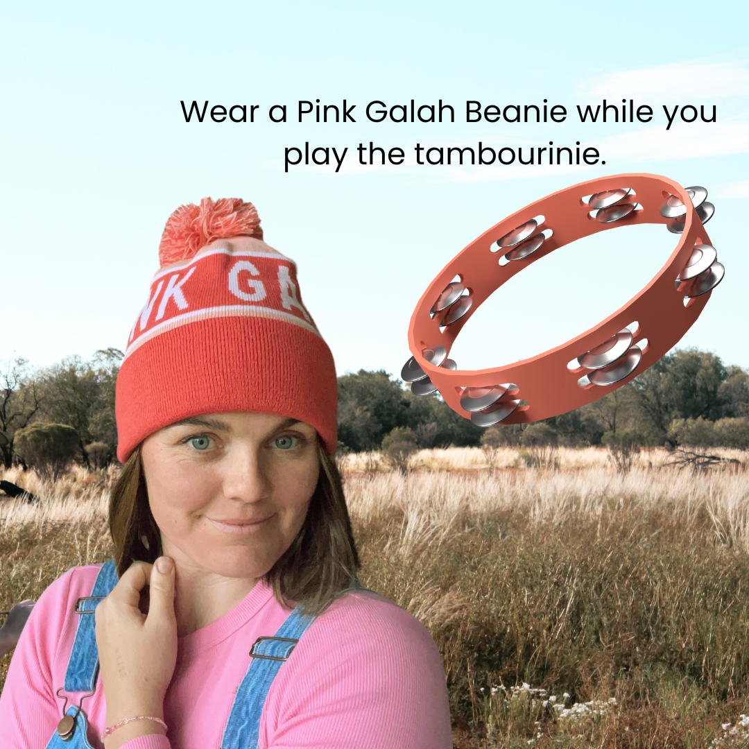 The Pink Galah Beanie!