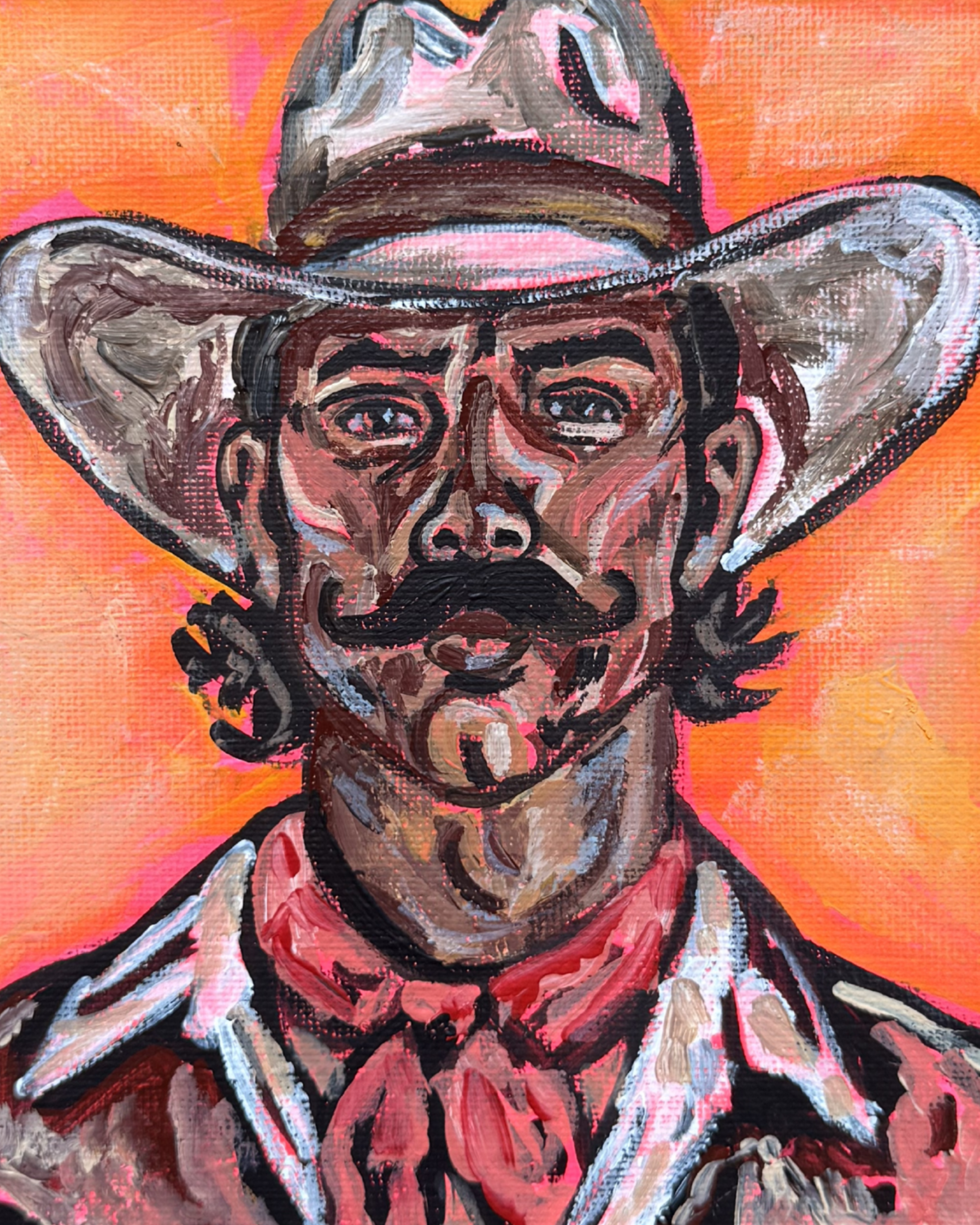 THE OUTLAW FOUR - Small Art Print / Postcard Pack