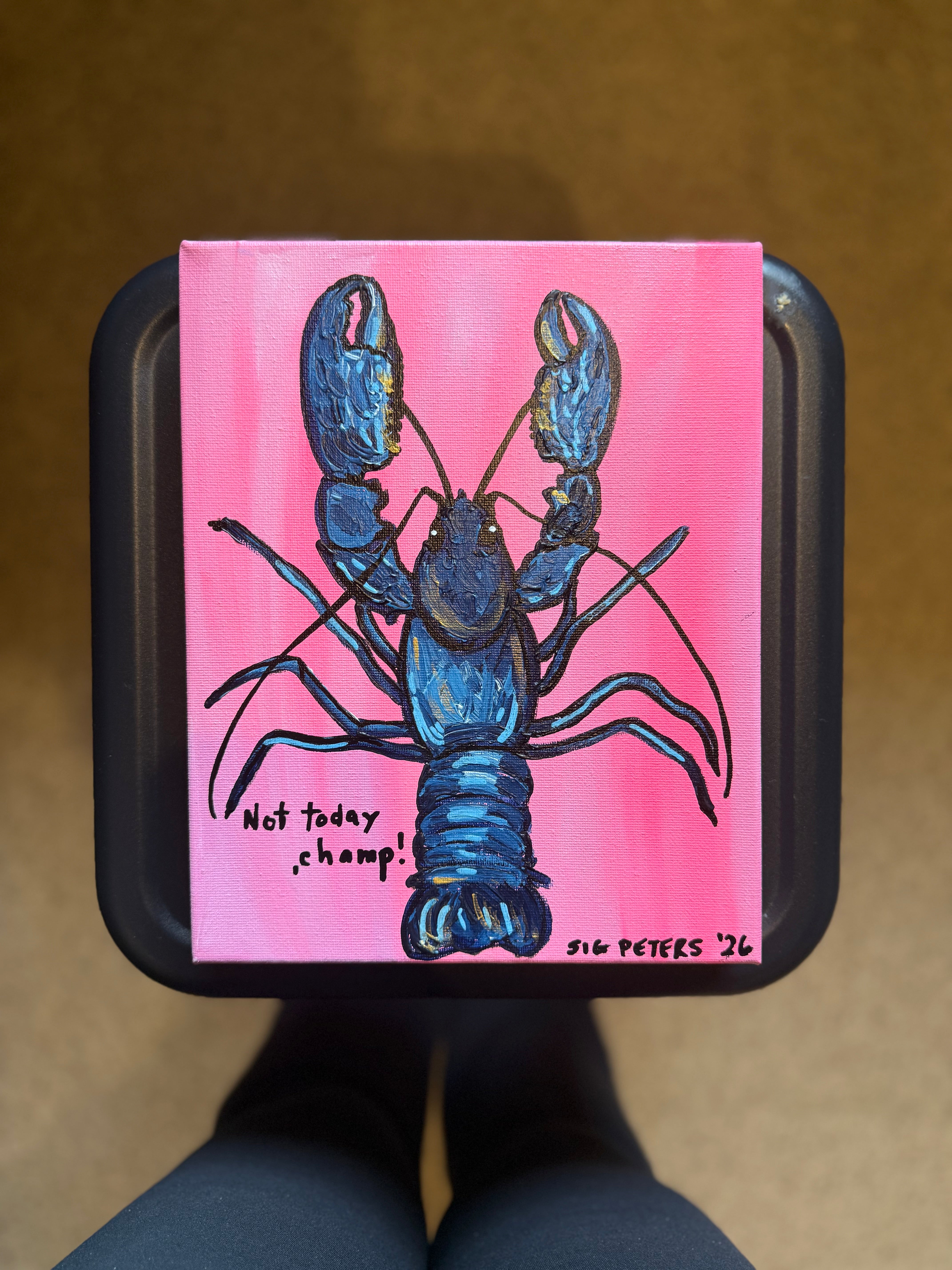 ‘Not today champ’