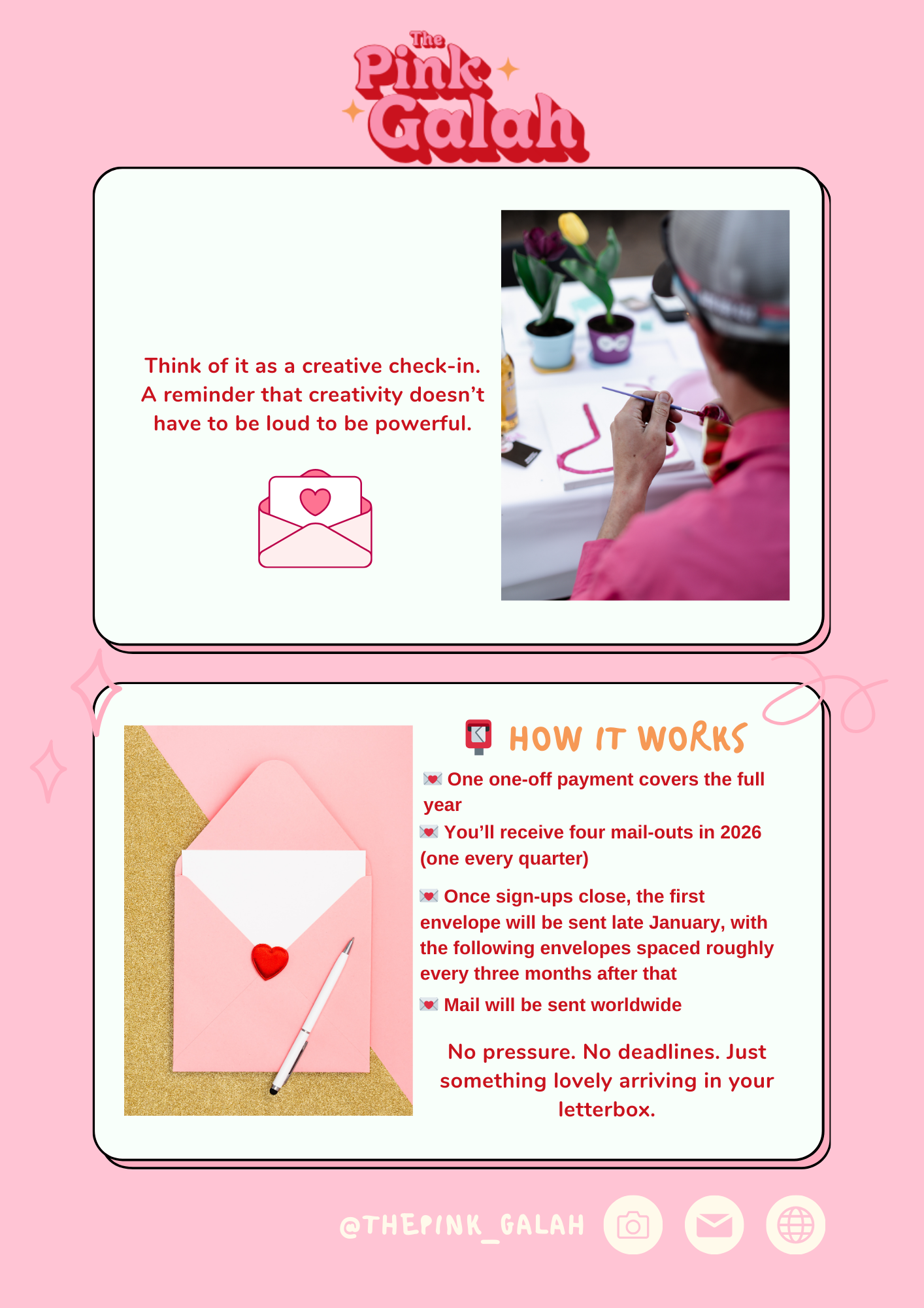 The Flock - Snail Mail Art Subscription 2026!