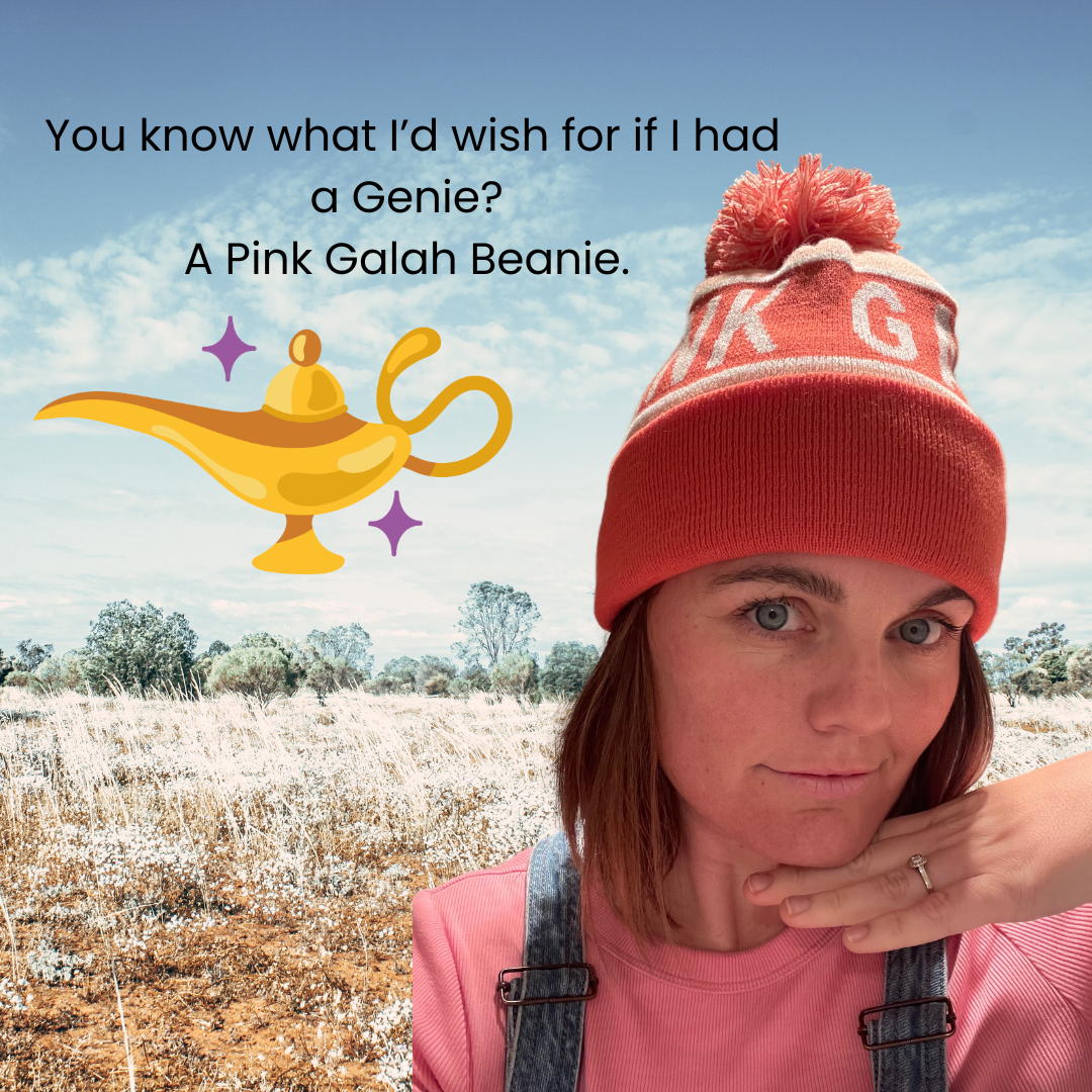 The Pink Galah Beanie!