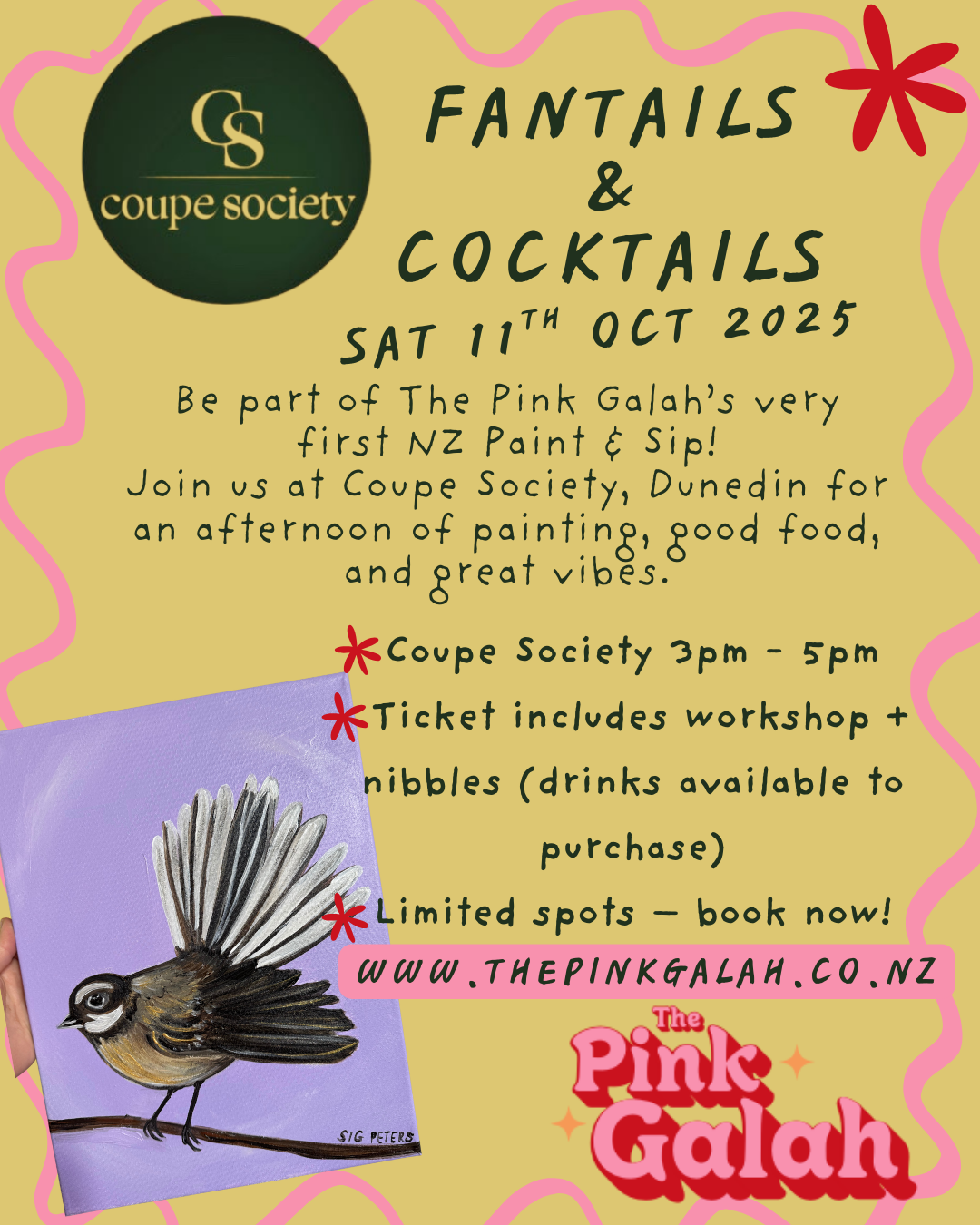Fantails & Cocktails @ Coupe Society