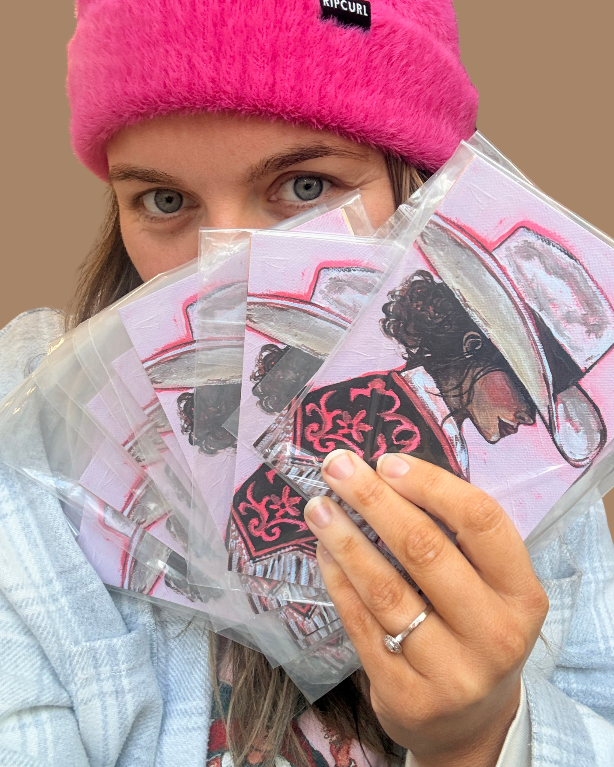 THE OUTLAW FOUR - Small Art Print / Postcard Pack